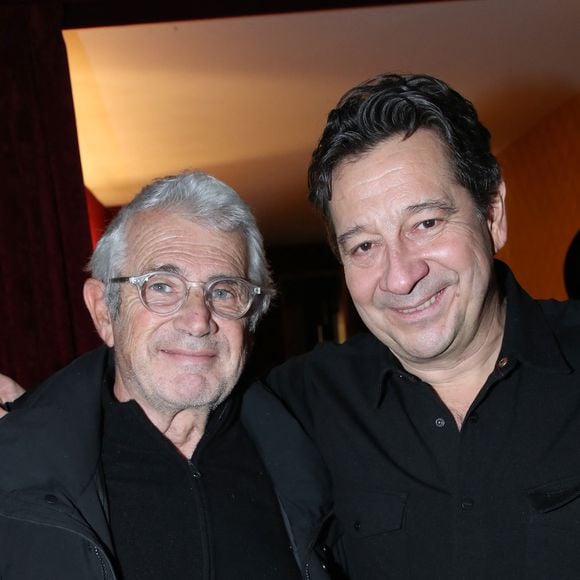 Exclusif - Michel Boujenah et Laurent Gerra au spectacle "Laurent Gerra se met à table!" au Casino de Paris.

© Bertrand Rindoff / Bestimage