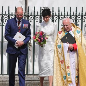 Deux semaines auparavant, c’était le prince William qui s’était rendu à Rome pour les funérailles du pape François. 

Londres, ROYAUME-UNI -  80e anniversaire du jour de la Victoire en Europe à l'abbaye de Westminster. Sur la photo : Le prince William, prince de Galles, Catherine (Kate) Middleton, princesse de Galles Photographe : Backgrid UK/ Bestimage
