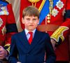 Le prince Louis, benjamin de la famille, fait beaucoup parler de lui.

Le prince Louis lors de son apparition sur le balcon du palais de Buckingham pour assister au défilé aérien lors de la cérémonie Trooping the Colour 2025, marquant l'anniversaire officiel du monarque à Londres, Royaume-Uni, le 14 juin 2025. © Mischa Schoemaker/ABACA