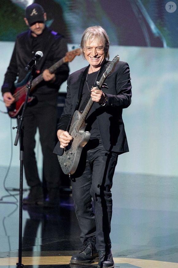 Exclusif - Jean-Louis Aubert - Enregistrement de l'émission "La fête de la chanson française" à Paris, présentée par L.Thilleman et A.Manoukian, et diffusée le 20 décembre sur France 3
© Pierre Perusseau / Bestimage