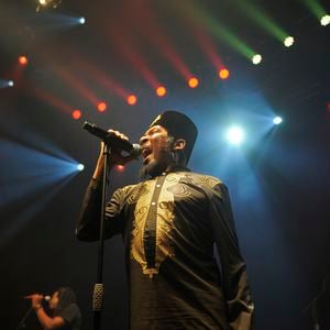 Jimmy Cliff en concert au "The Roundhouse" à Londres, le 5 juillet 2018. AGENCE / BESTIMAGE