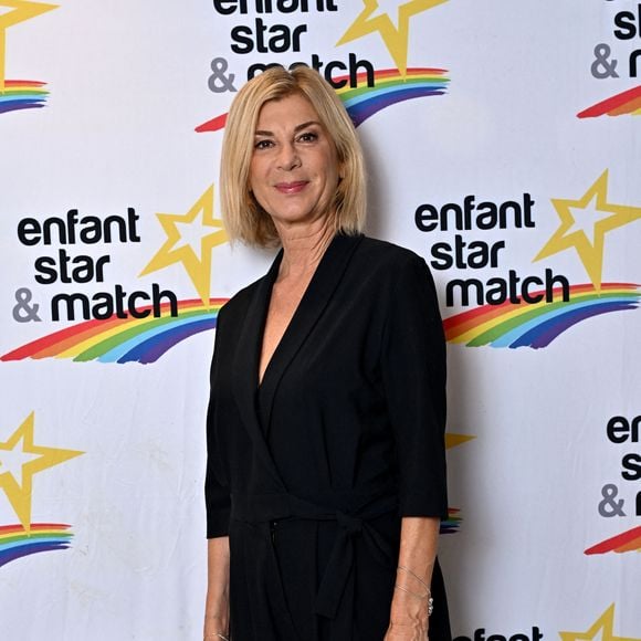 Michèle Laroque durant le dîner de Gala caritatif "Les Etoiles de la Nuit" à l'hôtel Aston la Scala, à Nice, le 28 octobre 2023, organisé par l'association Enfant Star et Match pour venir en aide aux enfants hôspitalsisés. 100% des bénéfices iront aux enfants malades. Cette soirée a eu deux parrains d'exception, Michèle Laroque et Jérôme Anthony. Fabrice Ravaux, l'organisateur de la soirée, aide les enfants malades à travers le sport, il est lui-même le propriétaire d'un club de tennis à Antibes. © Bruno Bebert / Bestimage