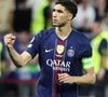 Le Maroc affronte l'Écosse cette nuit à minuit pour son deuxième match du Mondial.

Achraf Hakimi du PSG célèbre après avoir marqué un penalty lors de la finale de football de la Ligue des Champions entre le Paris Saint-Germain et l'Arsenal FC au stade Puskas Arena de Budapest (Hongrie).