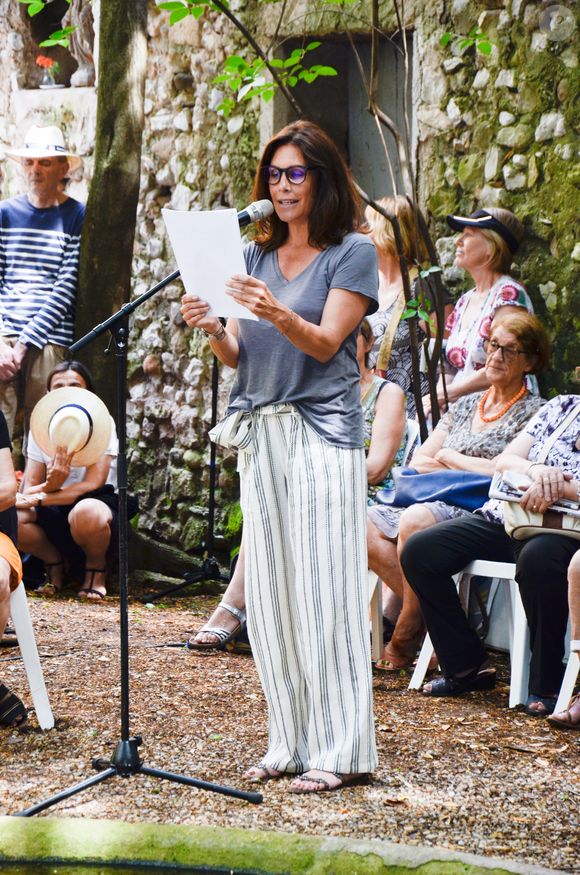 Exclusif - Astrid Veillon - 11ème édition des flâneries d'art comtemporain à Aix-en-Provence, France, le 16 juin 2018. © Bestimage