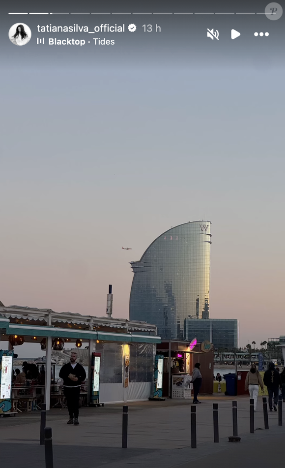La Belge est partie à Barcelone pour le week-end de Pâques
