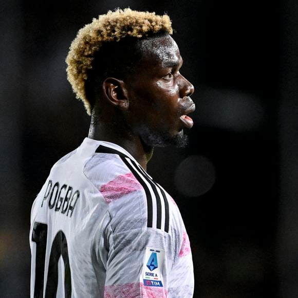 Paul Pogba lors d'un match de football entre Empoli FC et la Juventus FC à Empoli le 3 septembre 2023.