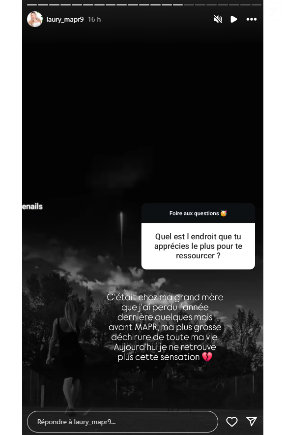 Elle a organisé une session de questions/réponses
Laury de "Mariés au premier regard 2025" dévoile qu'elle a perdu sa grand-mère peu de temps avant le tournage
