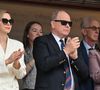 Charlotte Casiraghi, Alexandra de Hanovre et plusieurs proches ont assisté à l’événement.

 La princesse Charlène de Monaco, le prince Albert II de Monaco, Mélanie-Antoinette de Massy (présidente de la fédération monégasque de tennis) - La famille princière assiste à la finale du Rolex Monte-Carlo Masters au Monte-Carlo Country Club de Monaco le 12 avril 2026

© Bruno Bebert / Bestimage
