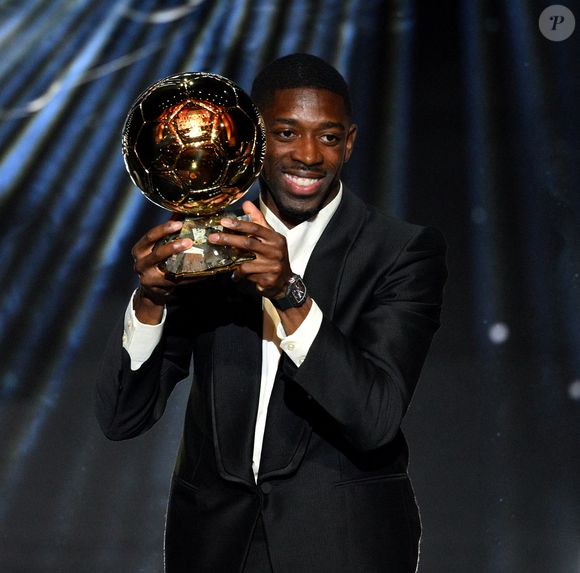 Ousmane Dembélé , Ballon d'Or masculin 2025  - 69ème cérémonie du Ballon D'Or 2025 au théâtre du Châtelet à Paris le 22 septembre 2025. © Alain Mounic / L'equipe / Pool via Bestimage
