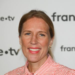 Agathe Lecaron à la conférence de presse de rentrée de France TV à la Grande Halle de la Villette à Paris, France, le 6 juillet 2022. 

© Coadic Guirec/Bestimage