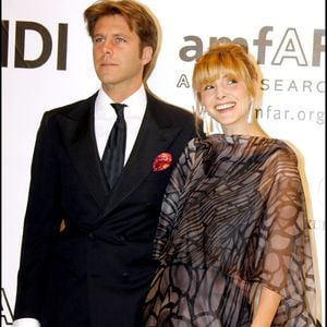 Le prince Emmanuel-Philibert de Savoie et Clotilde Courau à la soirée de gala de l'Amfar à Rome.

© Bestimage