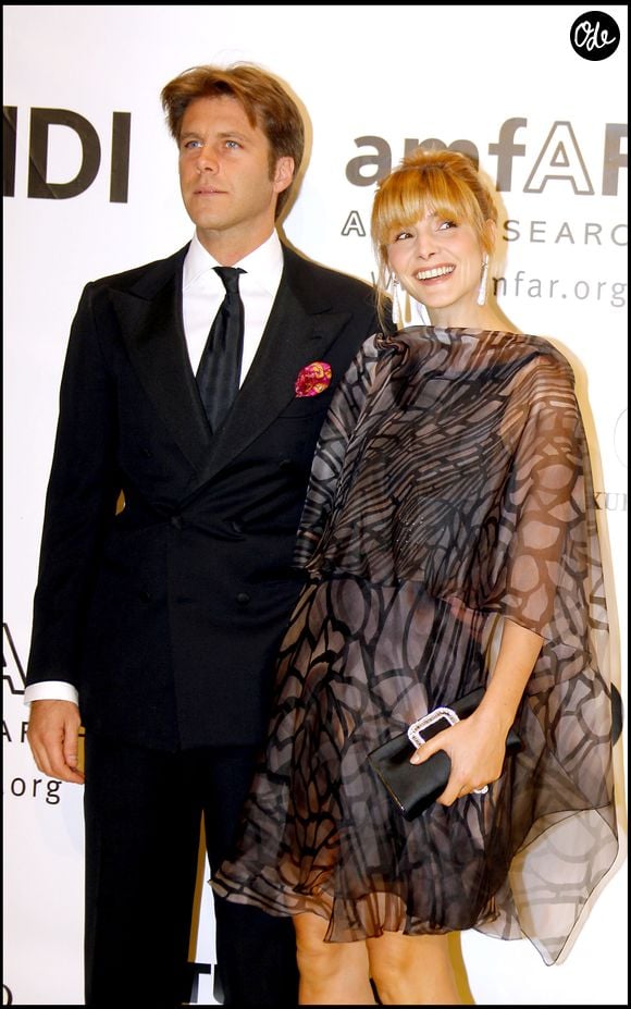 Le prince Emmanuel-Philibert de Savoie et Clotilde Courau à la soirée de gala de l'Amfar à Rome.

© Bestimage