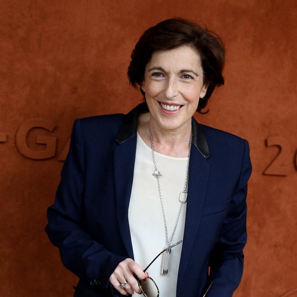 Ruth Elkrief au village (jour 13) lors des Internationaux de France de Tennis de Roland Garros 2022 à Paris, France, le 3 juin 2022. © Dominique Jacovides/Bestimage