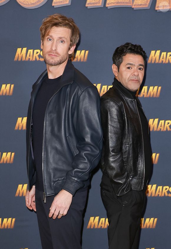 Sortie le 4 février 2026, la comédie a déjà attiré plus de 308 000 spectateurs en un jour, avant-premières comprises.

Philippe Lacheau et Jamel Debbouze à l'Avant-première du film "Marsupilami" au Grand Rex à Paris le 1er février 2026.

© Coadic Guirec / Bestimage