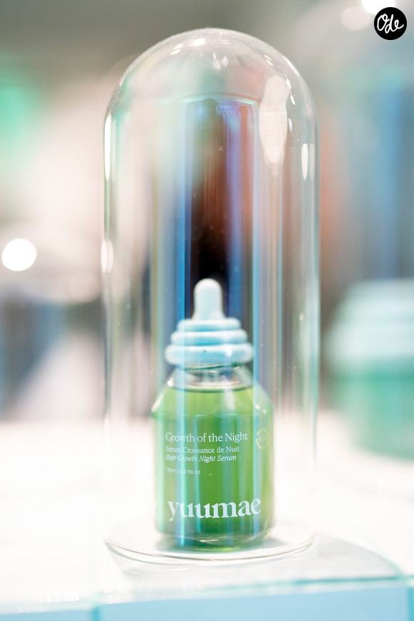 Exclusif - Atmosphère lors du lancement de la gamme de soins cheveux "Yuumae" de  Coralie Porrovecchio, à Paris, le 6 décembre 2025. 

© Pierre Perusseau/Bestimage