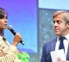 Karine Le Marchand s’est exprimée sur les nouveautés de cette nouvelle saison de "L'amour est dans le pré".

Karine Le Marchand et Frédéric De Vincelles lors de la conférence de presse du groupe M6, qui s'est tenue au « Théâtre des Sablons » à Neuilly, près de Paris, en France, le 8 septembre 2016.Photo : Christian Liewig, Abacapress.com