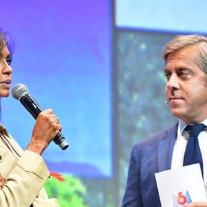 Karine Le Marchand s’est exprimée sur les nouveautés de cette nouvelle saison de "L'amour est dans le pré".

Karine Le Marchand et Frédéric De Vincelles lors de la conférence de presse du groupe M6, qui s'est tenue au « Théâtre des Sablons » à Neuilly, près de Paris, en France, le 8 septembre 2016.Photo : Christian Liewig, Abacapress.com