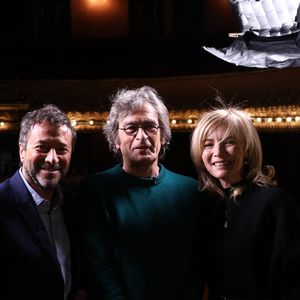 Exclusif - Richard Kolinka lors de l'enregistrement de l'émission "Olympiascope" au théâtre Antoine, présentée par B.Montiel et diffusée le mardi 13 mai 2025, à Paris, le 18 février 2025. © Denis Guigenbourg/Bestimage