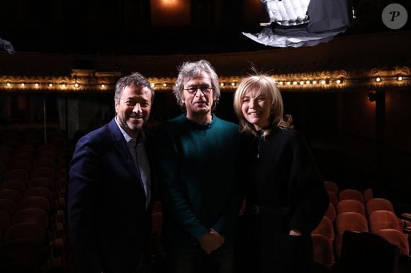 Exclusif - Richard Kolinka lors de l'enregistrement de l'émission "Olympiascope" au théâtre Antoine, présentée par B.Montiel et diffusée le mardi 13 mai 2025, à Paris, le 18 février 2025. © Denis Guigenbourg/Bestimage
