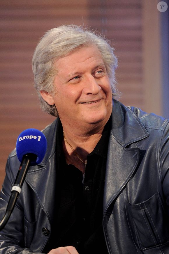 Patrick Sébastien invité de l'émission de Michel Drucker sur Europe 1 "Faites entrer l'invité" © Guillaume Gaffiot /Bestimage