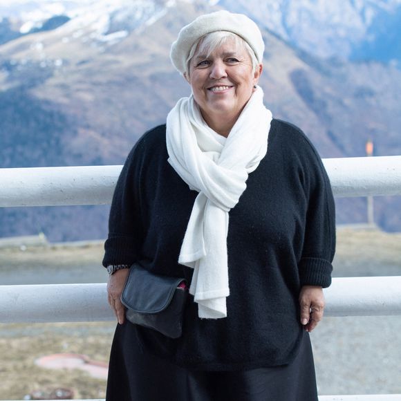 Mimie Mathy assiste a un Photocall lors du 22e Festival des Creations Televisuelles de Luchon a Luchon, France le 07 Fevrier 2020. Photo by Aurore Marechal/ABACAPRESS.COM