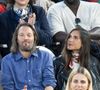 le père de sa fille Ghjulia âgée de 4 ans.

Joyce Jonathan et Martial Paoli dans les tribunes (night session) lors des Internationaux de France de Tennis de Roland Garros 2025, le 3 juin 2025 à Paris. © Dominique Jacovides / Bestimage