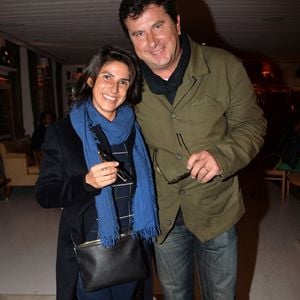 Avec ses quatre fils mais aussi son ex-femme Adra, dont il est toujours très proche.

Exclusif - Pascal Bataille et sa femme Adra - Lancement de la marque de lunettes "Nathalie Blanc" au restaurant "Ma Cocotte" à Saint-Ouen le 24 septembre 2015. No web - online pour suisse et Belgique