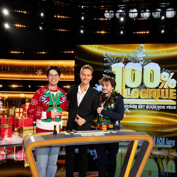 Exclusif - Cyril Féraud lors de l'enregistrement de l'émission "100% Logique", présentée par C.Féraud et diffusée le 20 décembre 2025 sur France 2, à Saint Denis, France, le 25 novembre 2025. © Jeremy Melloul/Bestimage