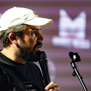 Artus est le président du jury de la 5ème édition du Festival National du Film Scolaire 2025 à Villeurbanne, France, le 3 juin 2025. © Sandrine Thesillat/PsNewZ /Bestimage
