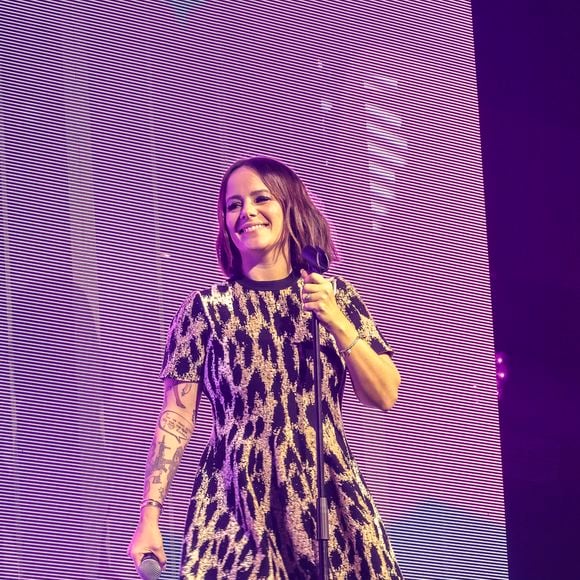 Exclusif - Alizée Lyonnet lors de la tournée des années 2000 "I Gotta Feeling" au Dôme de Paris le 14 mars 2026. © Jack Tribeca / Bestimage