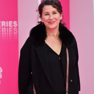 Isabelle Gelinas au photocall de la soirée d'ouverture de la 2ème édition du "Canneseries" au palais des Festivals à Cannes, France, le 5 avril 2019. © Bruno Bébert/Bestimage