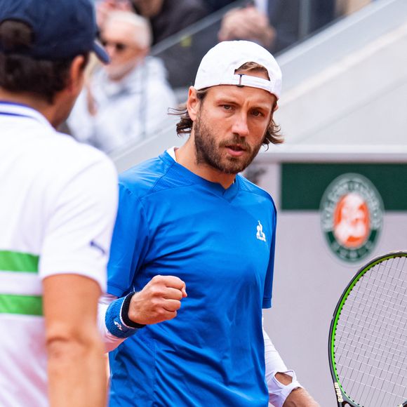 Lucas Pouille - Internationaux de France de tennis de Roland Garros 2024 à Paris le 2 juin 2024. Baptiste Autissier / Panoramic / Bestimage