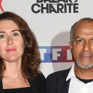 Pascal Légitimus et sa femme Adriana Santini - Avant-première de la série "Le Bazar de la Charité" au Grand Rex à Paris. Le 30 septembre 2019. © Coadic Guirec/Bestimage