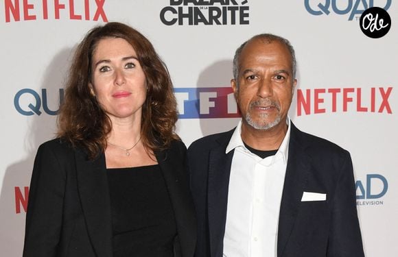 Pascal Légitimus et sa femme Adriana Santini - Avant-première de la série "Le Bazar de la Charité" au Grand Rex à Paris. Le 30 septembre 2019. © Coadic Guirec/Bestimage