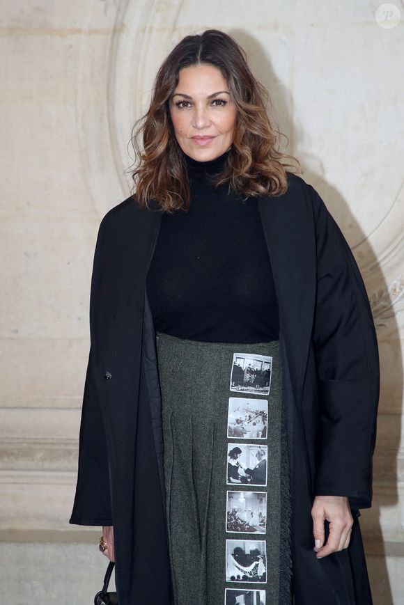 Nadia Farès au photocall du défilé Christian Dior "Collection Haute Couture Printemps/Eté 2025" au Musée Rodin, lors de la Fashion Week de Paris (PFW), le 27 janvier 2025.
© Bertrand Rindoff / Bestimage