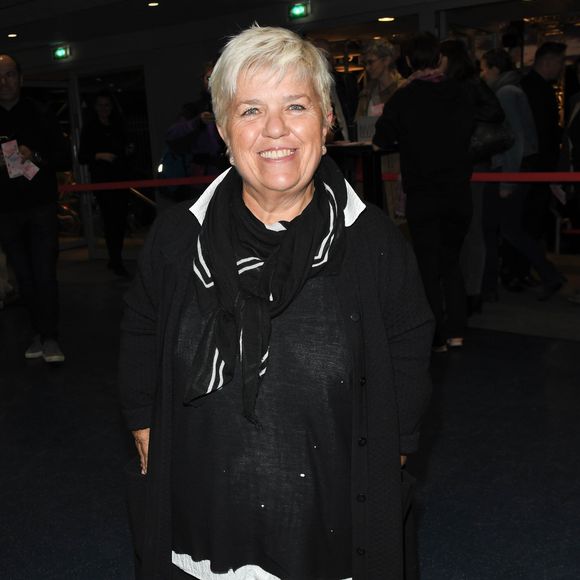 Mimie Mathy - Générale du nouveau spectacle "Muriel Robin et Pof !" au Palais des Sports à Paris le 3 octobre 2019.  © Coadic Guirec/Bestimage | 00453952