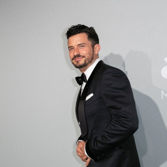 Orlando Bloom lors de la soirée du gala de l'amfAR à la Villa Eilen Roc au Cap d'Antibes lors du 74ème Festival International du Film de Cannes. Le 16 juillet 2021 © Borde-Jacovides-Moreau / Bestimage 