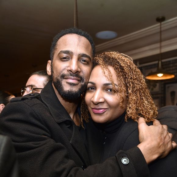 Exclusif - Stomy Bugsy (Gilles Duarte) et sa soeur Pauline Duarte - Générale de la pièce de théâtre "Un Jour J'irai à Détroit !" au théâtre du Gymnase Marie Bell à Paris, France, le 20 janvier 2020. C’est sur une note historique et de devoir que S.Bugsy et D.Desclos ont souhaité au travers d’une pièce de théâtre, montrer et partager le combat des révoltés tirailleurs sénégalais, massacrés par l’armée française à Thiaroye le 01 décembre 1944. Mise en scène par D.Coubes. © Giancarlo Gorassini/Bestimage