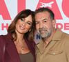 Elle a donné naissance à une petite fille prénommée Sherazade
Malika Ménard (Miss France 2010), enceinte et son mari Karim - Avant-première du film "Natacha, presque hôtesse de l'air" au cinéma Pathé Palace à Paris le 24 mars 2025. © Lionel Urman/Bestimage