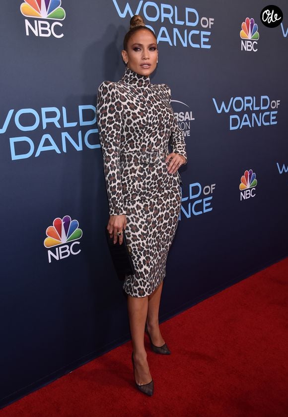 Jennifer Lopez - Photocall du jury pour le concours de danse télévisé 'World of Dance' au Saban Media Center à New York, le 1er mai 2018 © Chris Delmas/Bestimage