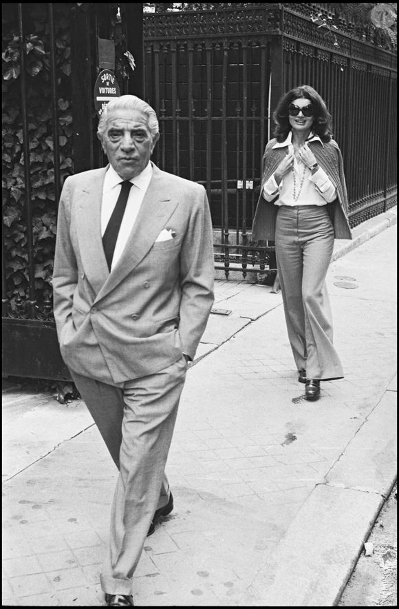 Archives - Aristote Onassis et sa femme Jackie Kennedy.
Crédit : AGENCE / BESTIMAGE