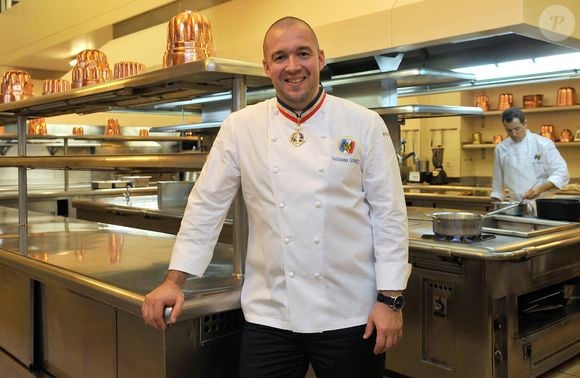 Exclusif - Le chef de cuisine du palais de l'Elysée Guillaume Gomez, Meilleur ouvrier de France. Paris, le 25 octobre 2014 Giancarlo Gorassini/Bestimage