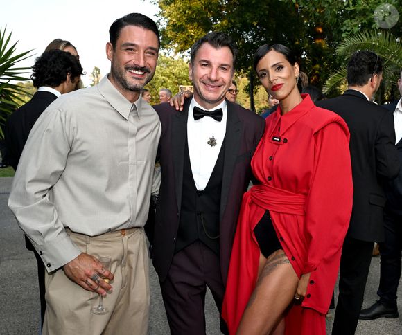 Jérémy Frérot, Michael Youn et Shy’m - 11ème édition du Gala de charité de Patrick Mouratoglou à la Mouratoglou Academy & Resort à Biot le 21 juin 2025. Ce gala de prestige réunit chaque année les grandes figures du sport, du divertissement et de nombreux donateurs, mobilisés pour soutenir les jeunes talents du tennis mondial. © Bruno Bebert/Bestimage