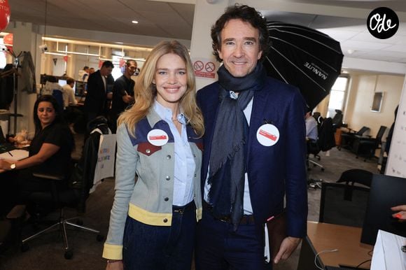 Natalia Vodianova et Antoine Arnault ont assisté à la 21e édition de l'Aurel BGC Charity Day, organisée en hommage aux 658 employés de BGC qui ont perdu la vie au World Trade Center le 11 septembre 2001, au siège d'Aurel BGC, rue Richelieu à Paris, le 10 septembre 2025, en France. Photo de Jérôme Domine/Abaca