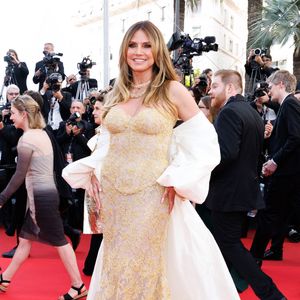 Heidi Klum - Montée des marches du film " Fjord " lors du 79ème Festival International du Film de Cannes, le 18 mai 2026. © Jacovides-Moreau / Bestimage