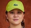 "Apparemment j’ai plus de chance de me faire percuter par un bus que de mourir de ça", a-t-elle ajouté.
Laura Felpin au village lors des Internationaux de France de tennis de Roland Garros 2023, à Paris, France, le 9 juin 2023. © Jacovides-Moreau/Bestimage