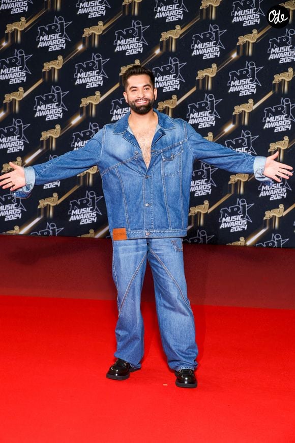 Kendji Girac - Photocall de la 26ème édition des NRJ Music Awards au palais des festivals de Cannes, le 1er novembre 2024. © Guignebourg / Bebert / Bestimage