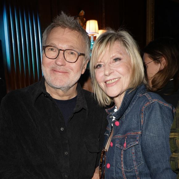 Exclusif - Laurent Ruquier et Chantal Ladesou - Défilé rétrospectif Nathalie Garçon à l'occasion de ses 35 ans de sa marque lors d'une closing party à l'hôtel Raphael à Paris le 19 novembre 2024.
© Coadic Guirec/Bestimage