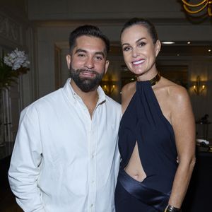 Exclusif - Laeticia Hallyday et Kendji Girac - 12ème édition de la soirée Global Gift Gala à l'hôtel Four Seasons George V à Paris le 5 octobre 2024.

© Cyril Moreau / Bestimage