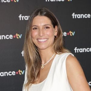 Laury Thilleman au photocall de la conférence de presse de rentrée de France Télévisions à Paris, France, le 4 septembre 2024. © Coadic Guirec/Bestimage